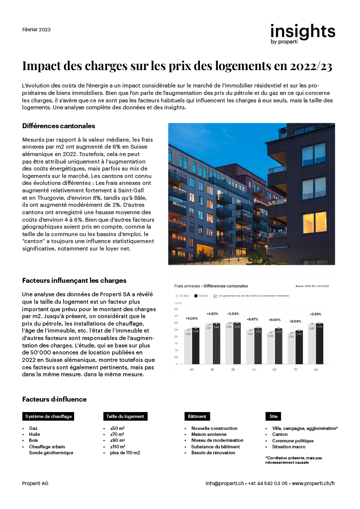 Aperçu de l'article Properti PDF - Impact des charges sur les prix des logements en 2022/23