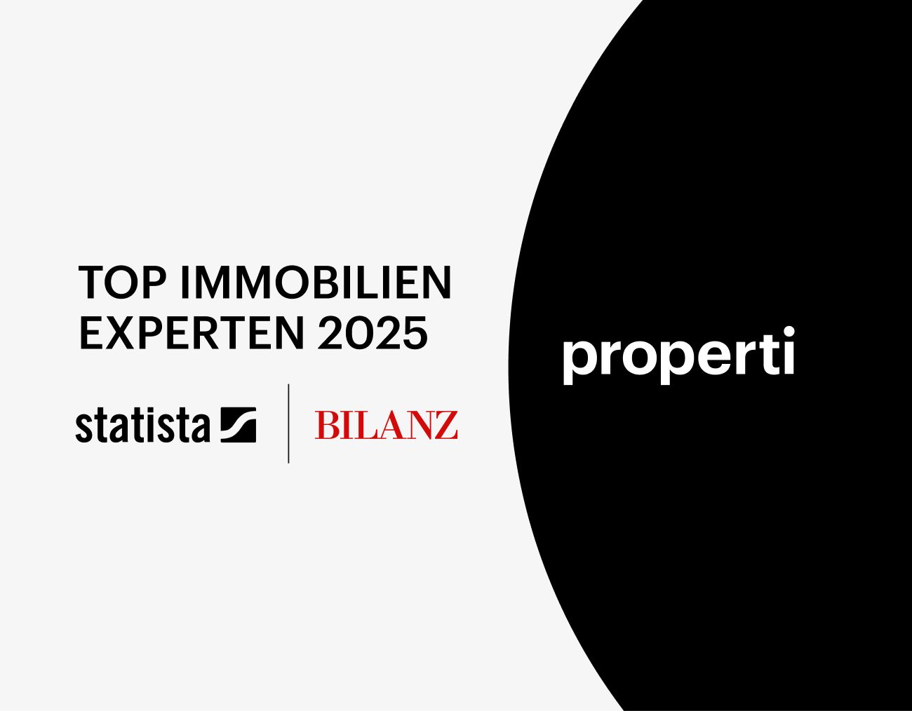 properti gehört zu den Top Immobilien Experten der Schweiz 2025