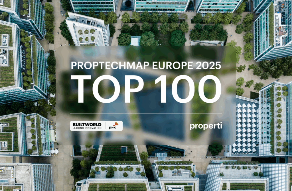 properti dans le TOP100 PropTech Map Europe 2025