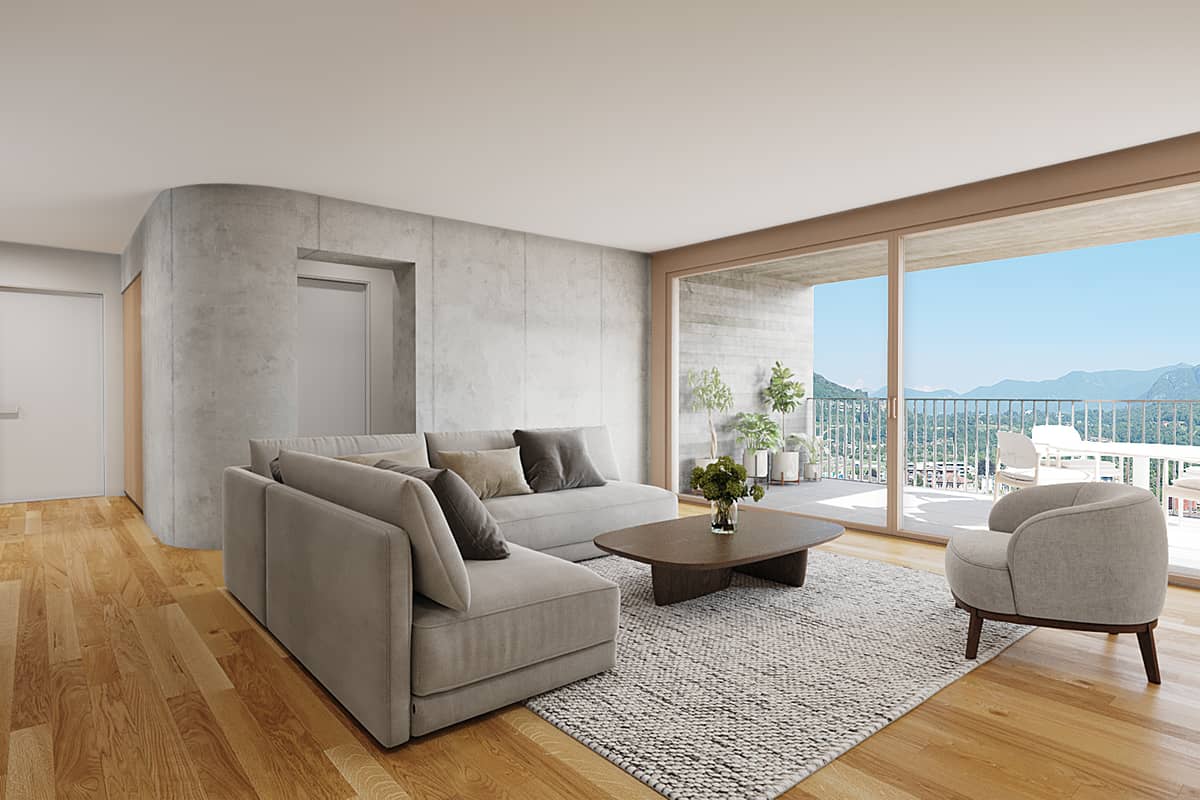 Apt. 4.5 Locali - No. 3 _ 5 Soggiorno