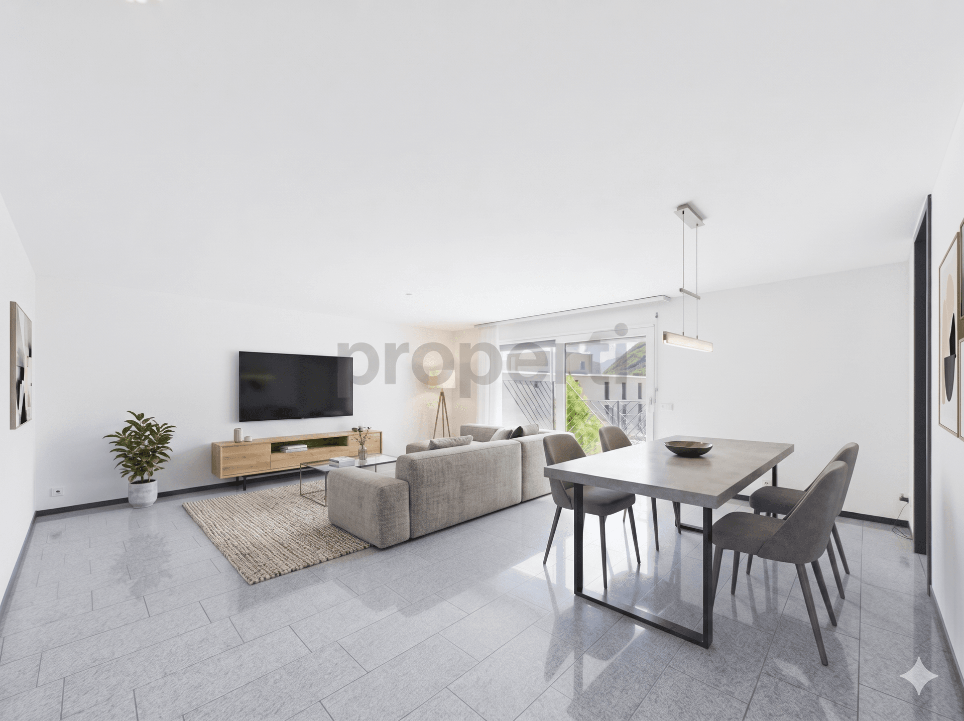 Staged image